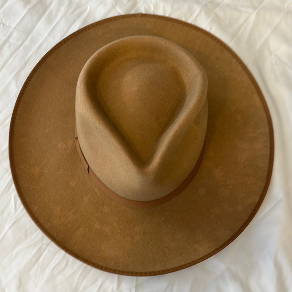 Lack Of Color Teak Rancher Wide-Brim Hat